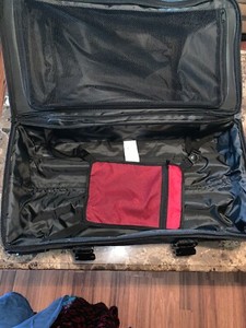 amazonbasics ripstop wheeled duffel