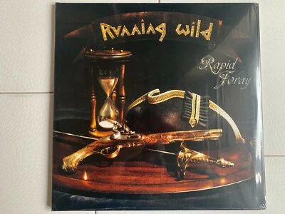 2LP+CD - RUNNING WILD "Rapid Foray" - 1a PRESS 2016 - GOLDEN VINYL - Imagen 1 de 3
