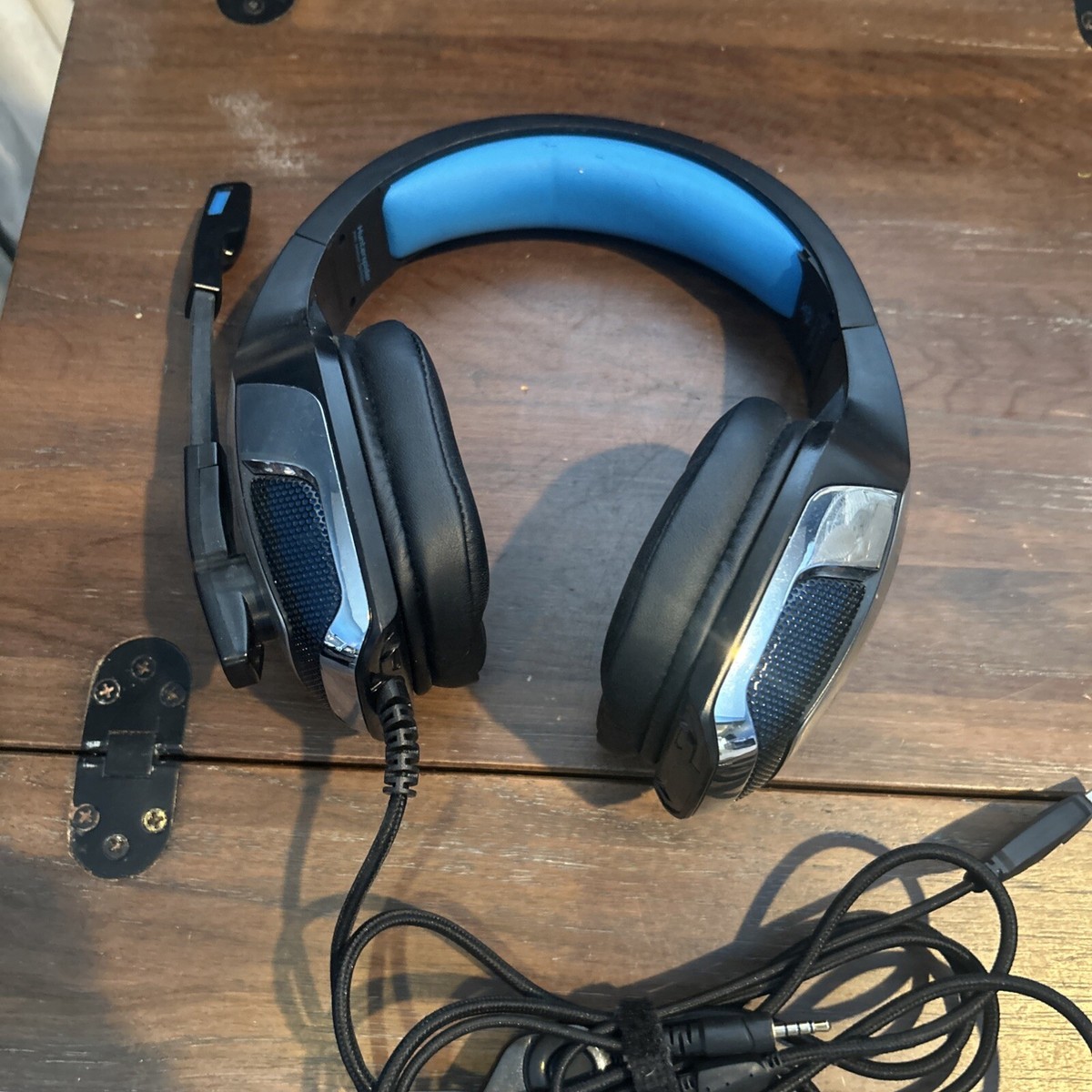 Hunterspider V-4 Pro Gaming Headset - (Blue) *USED* | eBay