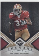 2010 Anthony Dixon Panini Limited BLACK SPOTLIGHT Rookie /25 - #152 49ers MSU
