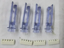 Vertical Blind Replacement Parts 4 Clips/4 Gears Fits Graber G71 Hunter / Others