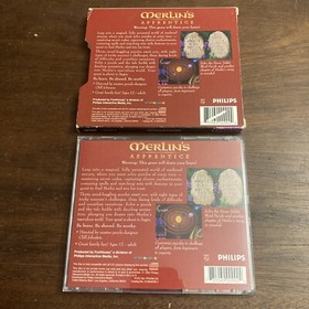 Merlin's Apprentice (Philips CD-i) CDI Complete w Sleeve & Quick Start Authentic