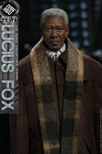 PRESENT TOYS 1:6 PT-sp13 LUCIUS FOX Morgan Freeman 12" Male Action Figure Dolls - Picture 8 of 8
