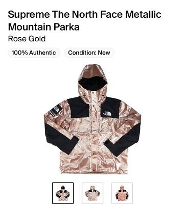 Supreme The North Face Rose Gold Lサイズ-