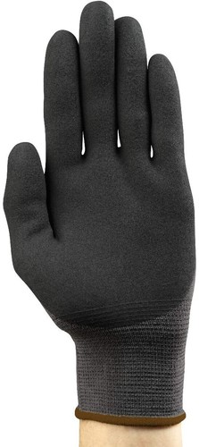 Gants extensibles légers confort Ansell HyFlex 11-840 mousse nitrile - Photo 7 sur 9