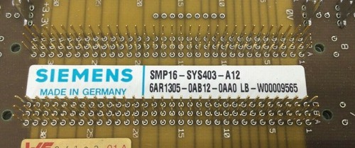SIEMENS 6AR1305-0AB12-0AA0 SMP16-SYS403-A12 BACKWALL ASSEMBLY - Picture 2 of 8