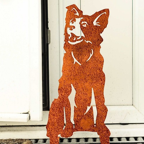 Personalised Dog Garden Memorial for 30 Breeds Stone Grave Marker Plaque Statue - Picture 100 of 128