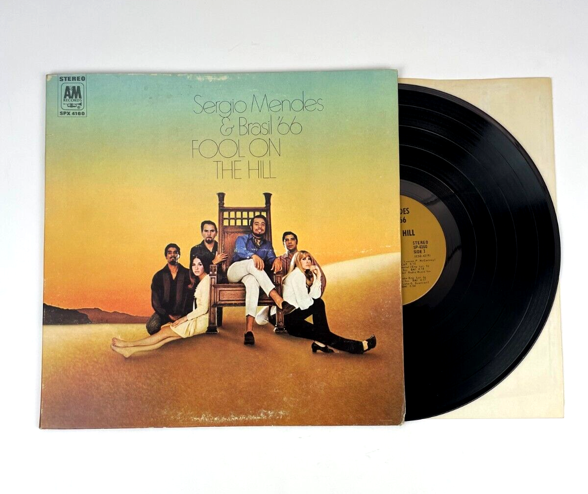 Sergio Mendes & Brasil '66 Fool on the Hill Vinyl LP A&M SP