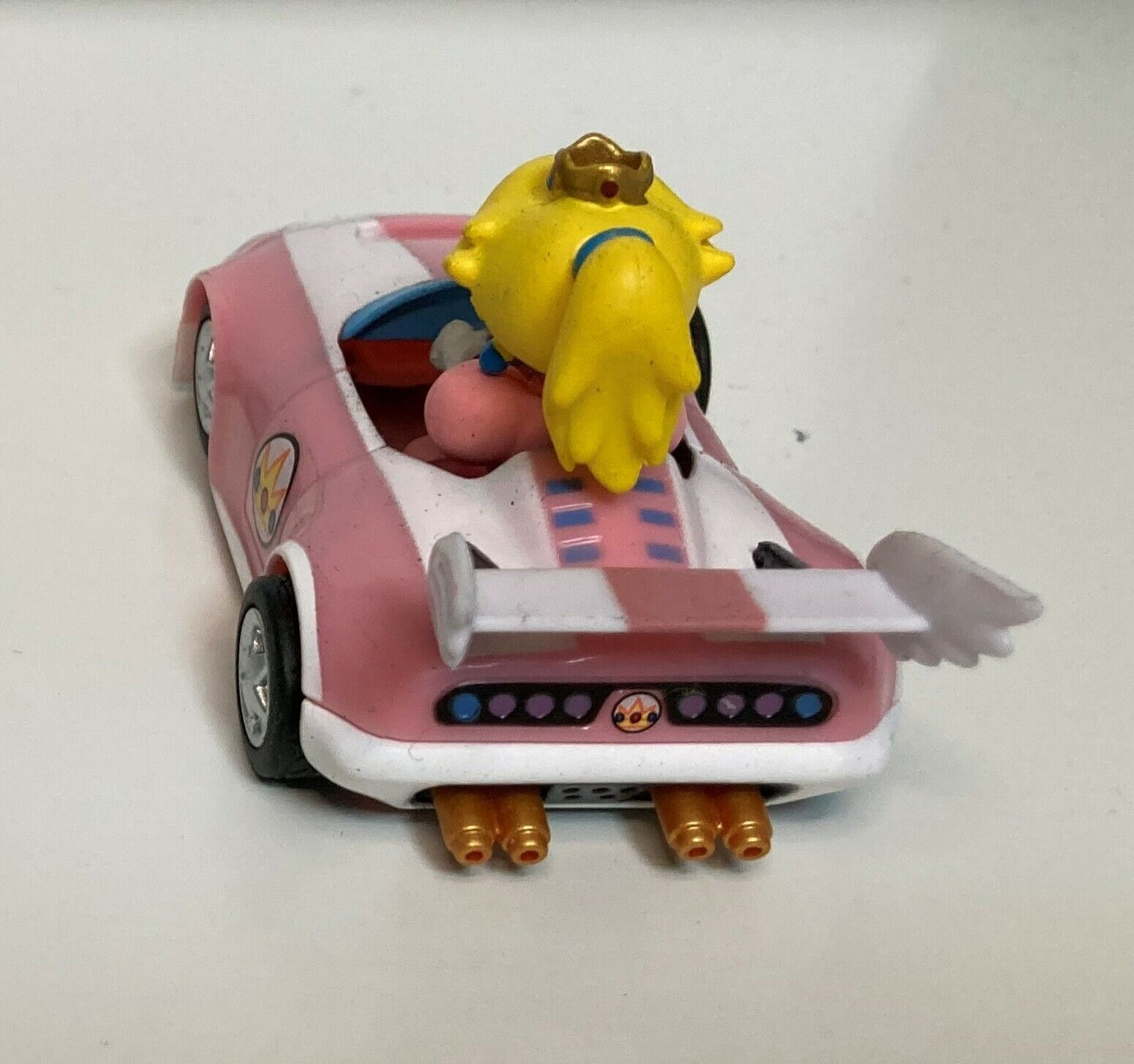 Mario Kart Pull Back Speed Racers Bowser Hot Rod Race Car from Japan