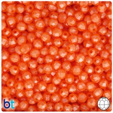 Beadtin Pearl 6mm Faceted Round Craft Beads 600pcs - Color Choice