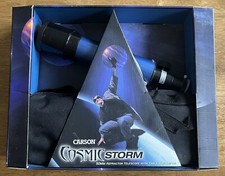 Carson CS50 - Cosmic Storm 50mm Refractor Telescope NIB w/Tripod Storage Bag