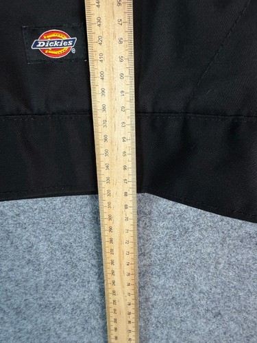 Dickies Insulated Eisenhower Jacket Mens Size XL Black Long Sleeve Full Zip Logo - Picture 18 of 20