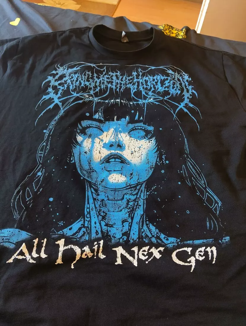 ミュージシャン BRING ME THE HORIZON NEX GEN T-SHIRT POST HUMAN: NeX GEn Black T-Shirt | Official Store | Bring