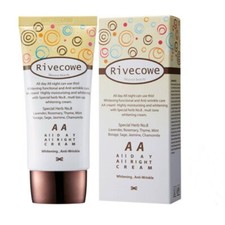 Rivecowe Whitening AA Cream Makeup base face Wrinkle care Korean Free Shipping