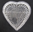 WATERFORD Crystal 7.5" Heart Shaped Tray W/BOX IRELAND — photo 2