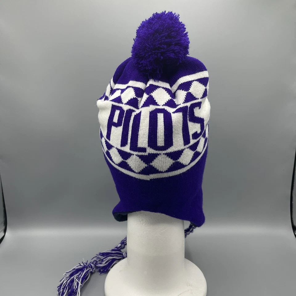 PORTLAND Pilotos FÚTBOL TALLA ÚNICA GORRO SOMBRERO Púrpura Foto 2 de 4