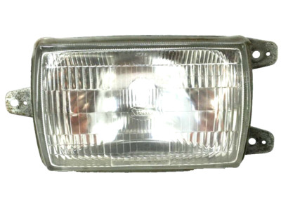 SUZUKI VINTAGE SNOWMOBILE HEADLIGHT LAMP HOUSING 12V 35/35W