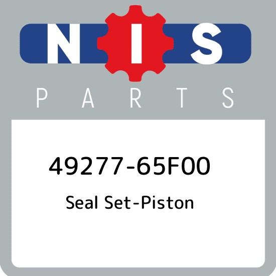 49277-65F00 Nissan Seal set-piston 4927765F00, New Genuine OEM 