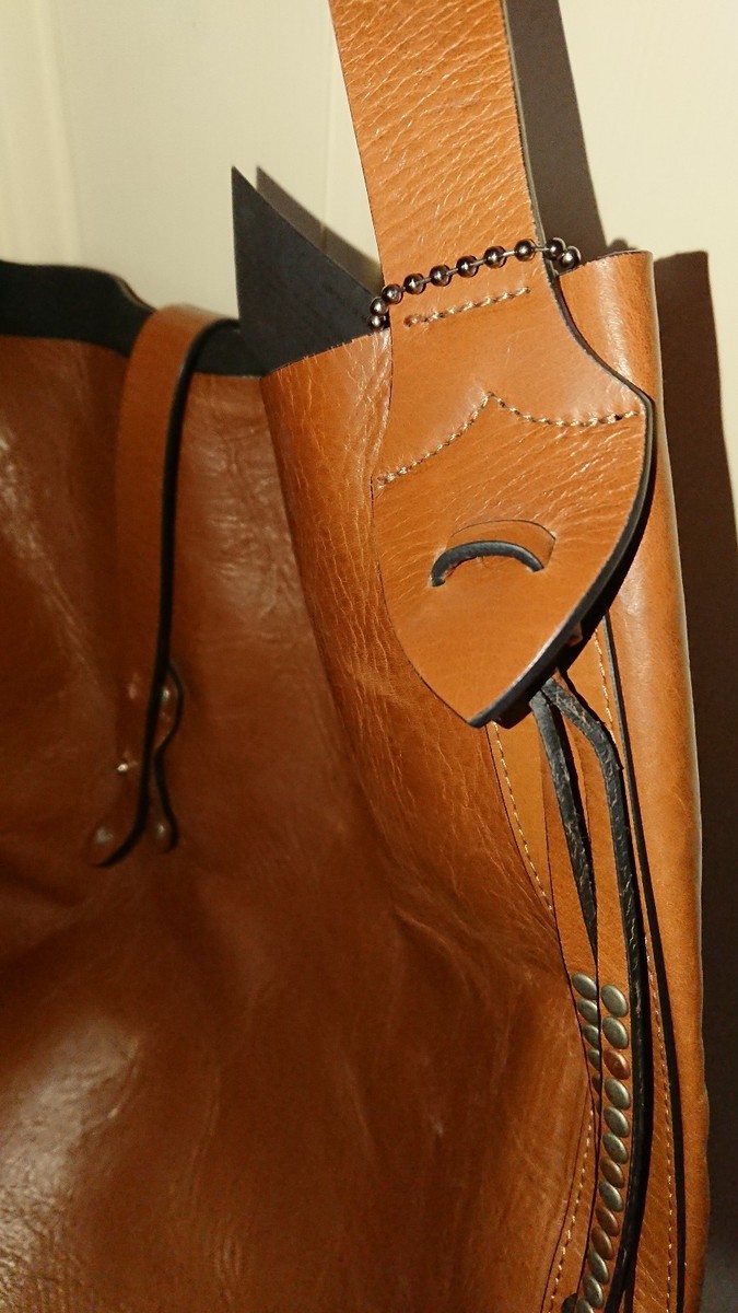 Hollywood Trading Company HTC Iconic Leather Cabas Bag NWT ? | eBay