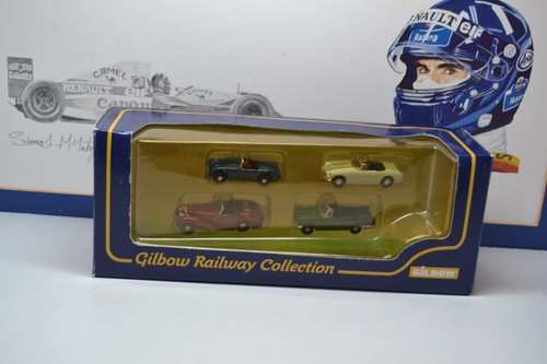 EFE / GILBOW - TOURING CARS SET - MGB /TRIUMPH/ SPRITE - 1/76 SCALE MODELS - Picture 1 of 6