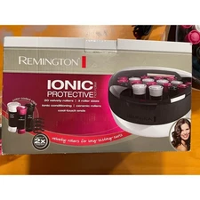 Complete Tested Remington Ionic Protective Ceramic Hot Rollers 20 Curlers H-5600