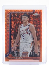 GRAYSON ALLEN 2025-26 TOPPS CHROME ORANGE GEOMETRIC /25 #107 SUNS Q5997