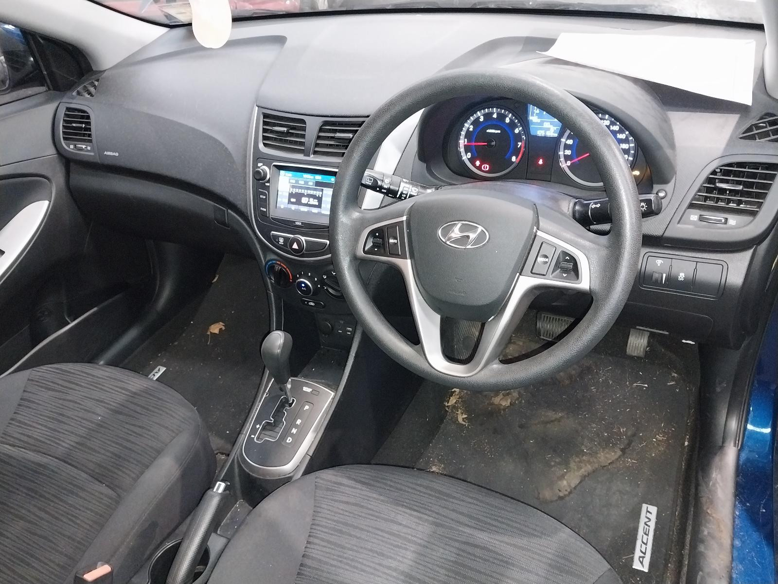 2016 Hyundai Accent LEFT DRIVESHAFT CV JOINT AUTO PETROL 1.4 RB 06/2015-09/2019 51268 image 5