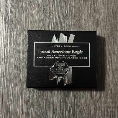 #ad 2026 W American Eagle 1oz Silver Enhanced Uncirculated 26EG **IN HAND** $239.99