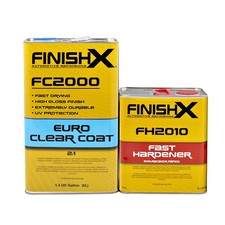 Euro Gloss Clear Coat Fc2000 1.3gl 21 Kit W Fast Activator Fh2010 - 1qt Euro Gloss Clear Coat Fc2000 1.3gl 21 Kit W Fast Activator Fh2010 - 1qt