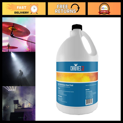 High-Performance Haze Fluid 1 Gallon - Water-Based, Thin Mist, Non-Toxic, Unscen