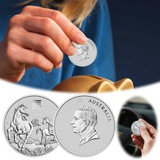 2026 Australia 1 oz Silver Lunar Horse BU (Series III) 22.80 per troy oz