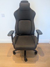 Razer Iskur Ergonomic Gaming Chair Grey Fabric Adjustable Lumbar Office Chair
