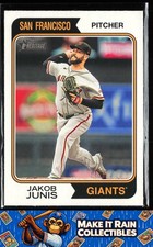 Jakob Junis 2023 Topps Heritage #268 San Francisco Giants Baseball