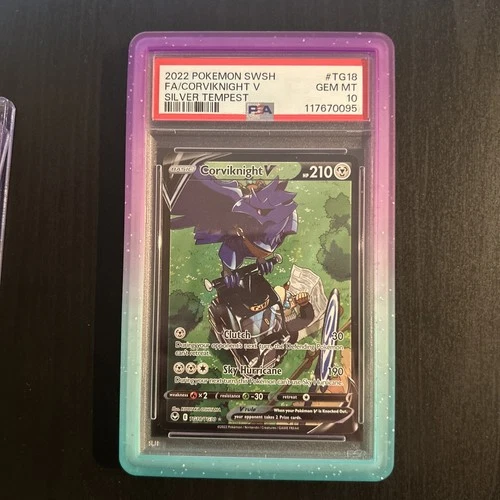 PSA 10 Corviknight V TG18/TG30 Swsh12: Silver Tempest Trainer Gallery