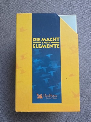 Video Kassetten 3 Stück Die Macht der Elemente VHS