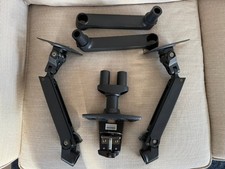 ergotron LX Dual Side-by-Side Arm Matte Black