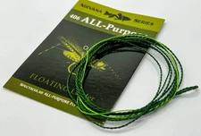 NIRVANA ALL-Purpose HiVis Indicator Tip Furled Leader (FLOATING Dry Fly Leader)