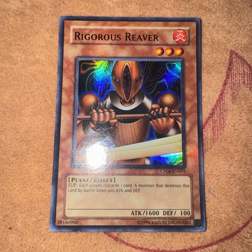 Rigorous Reaver CP06-EN001 YuGiOh Champion Pack: Game Six card