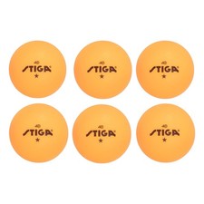 STIGA 1-Star Orange Balls 12-Pack 6 Pack