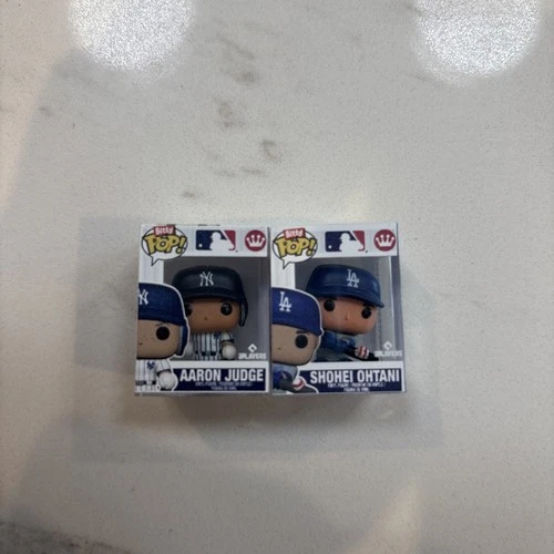 Funko Pop Shohei Ohtani and Aaron Judge MLB  Topps New