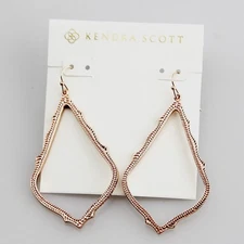 Kendra Scott Sophee Rose Gold Drop Earrings