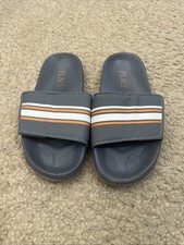 Boys Grey Size 13 Slides. Children s Place