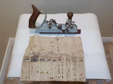 SARGENT No. 1080 Combination Plane with Cutters for Parts or Repair