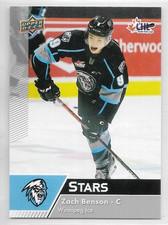 Zach Benson Buffalo Sabres 2022-23 UD CHL Stars #309