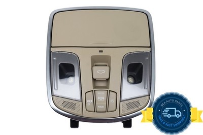 2015-2019 Hyundai Sonata Overhead Console Beige Dome Map Light Lamp Sunroof OEM