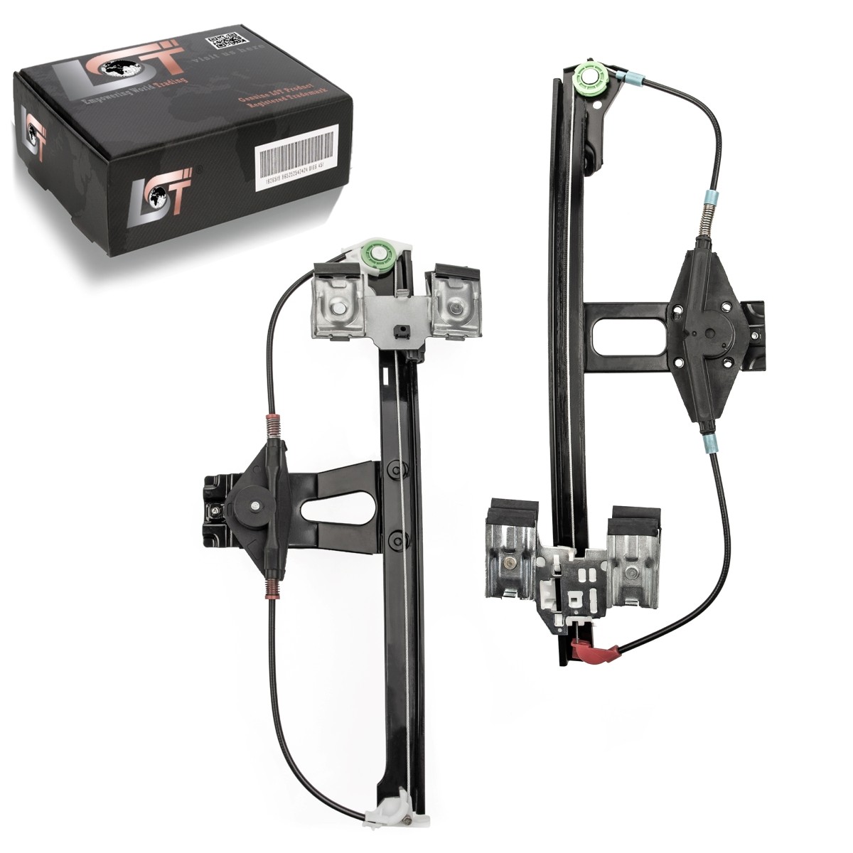 2X Manual Mechanical Window Lifters Left Right For VW VENTO 1H2