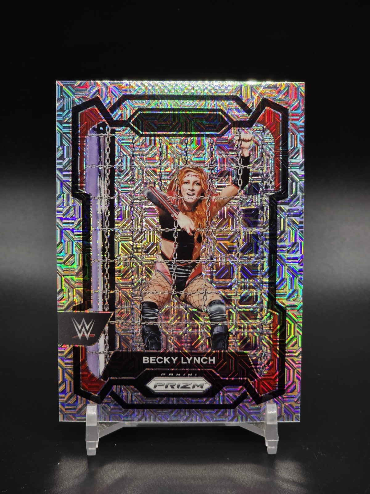2024 Panini Prizm WWE Becky Lynch Mojo Prizm /25 #120