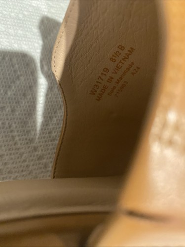 Cole Haan Women's Crosby Slide Sandal, Dark Caramel Leather, 8.5 B NEW - Picture 11 of 16