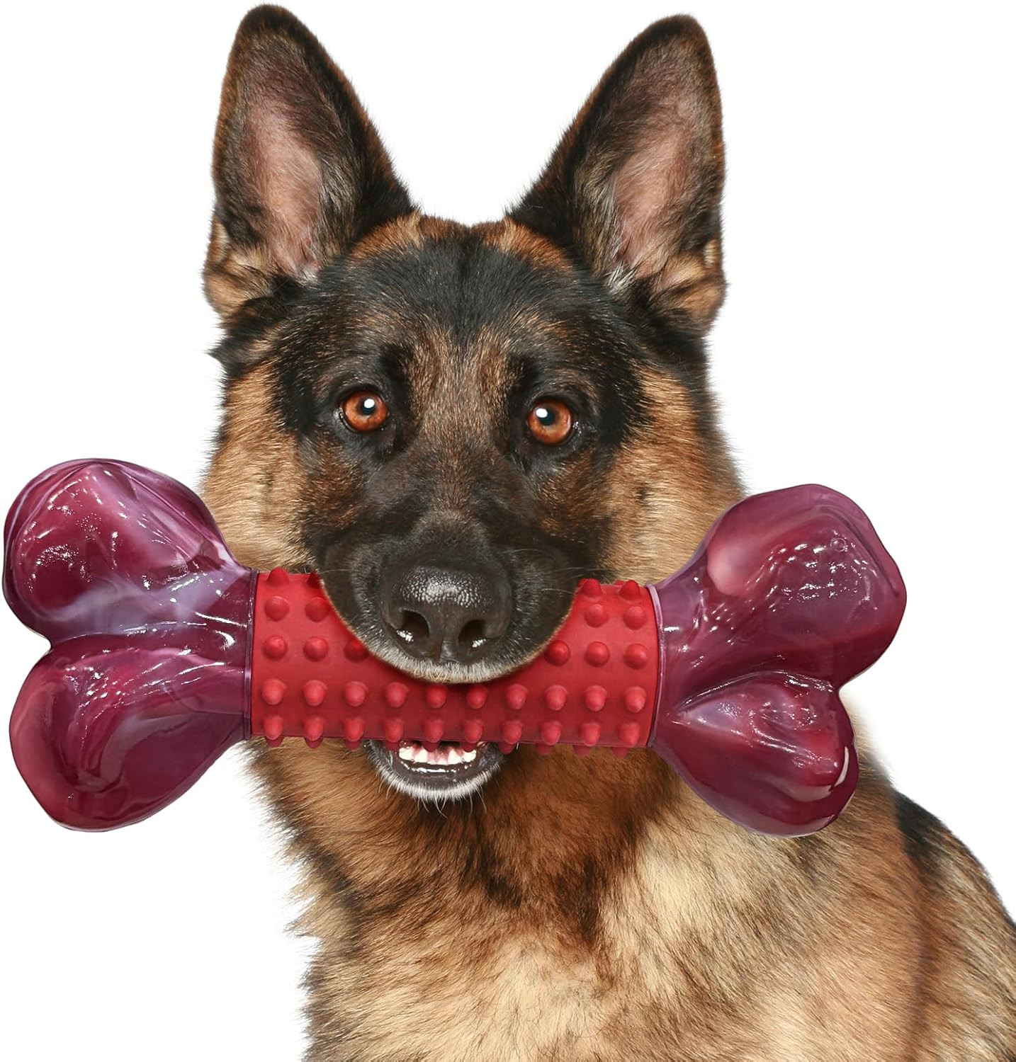 Dog Toys Indestructible for Aggressive Chewers: Tough Dog Chew Toys for Medium L