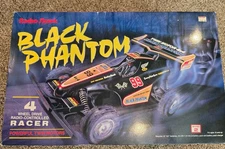 Radio Shack Black Phantom Vintage R/C Dune Buggy